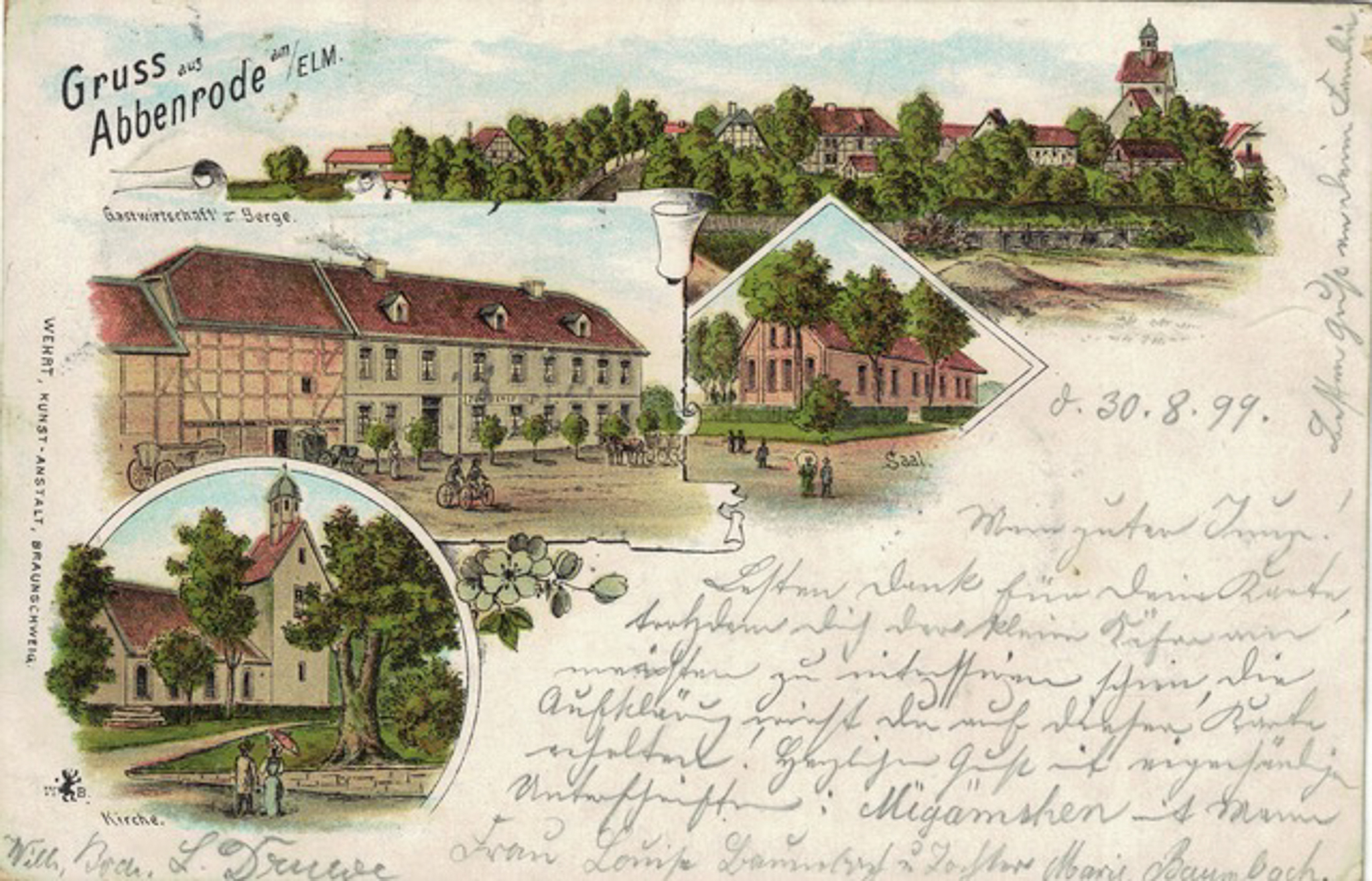 Postkarten ABB Litho 1899